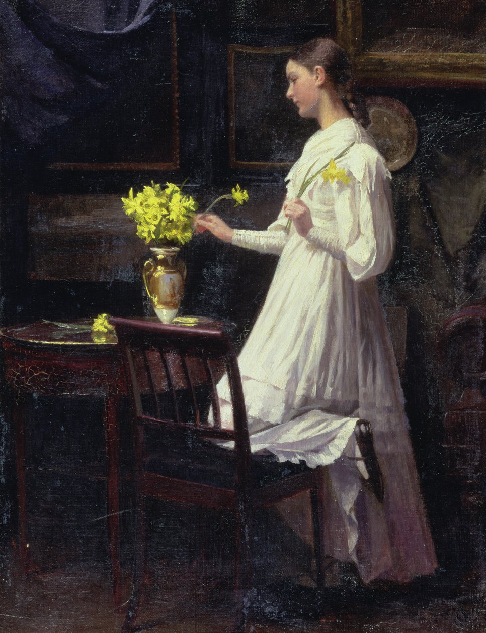 Arranjando narcisos de Carl Thomsen