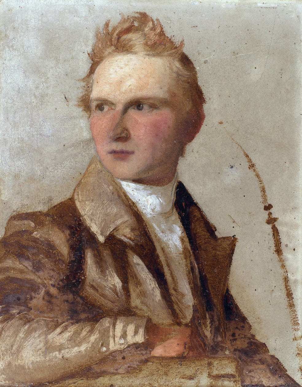 Retrato de Wilhelm von Kuegelgen (1802-1867) par Neff, Timofei Andreyevich (Carl Timoleon von Neff) (1805-1876) de Carl Timoleon von Neff