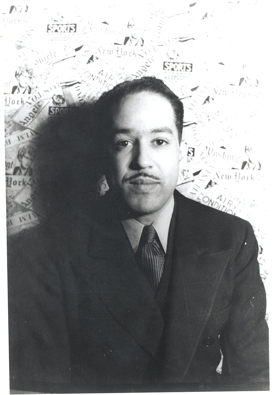 Langston Hughes (1902-67) 29 de fevereiro de 1936 (impressão em gelatina e prata) de Carl Van Vechten