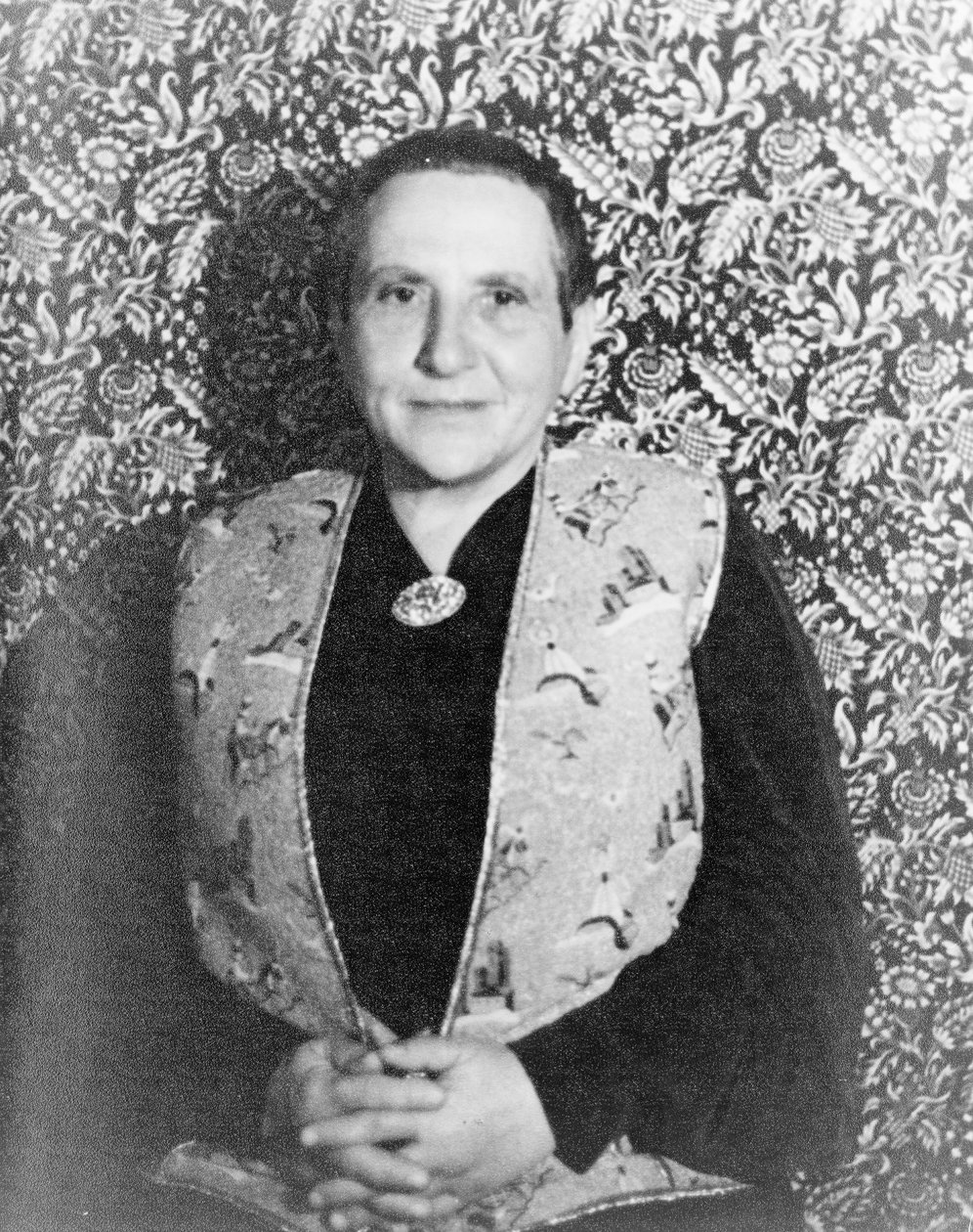 Retrato de Gertrude Stein (1874-1946), Nova Iorque de Carl Van Vechten