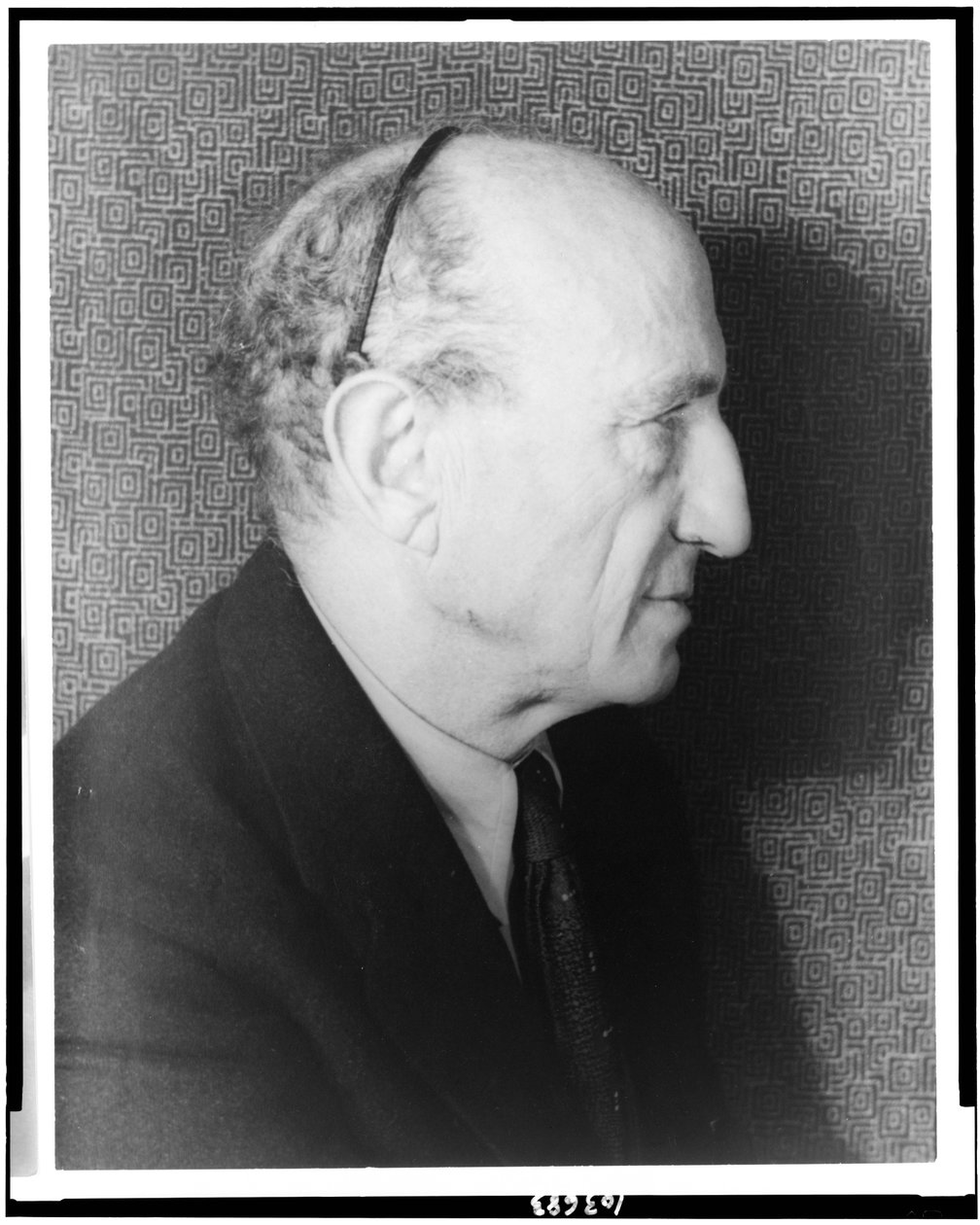 Retrato de Leo Stein (1872-1947) de Carl Van Vechten