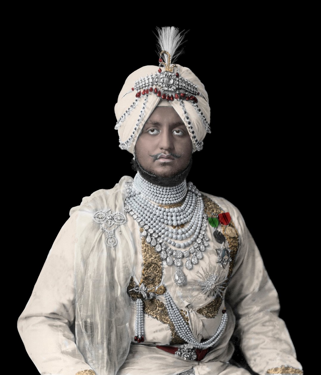 Bhupinder Singh de Patiala, Maharaja de Carl Vandyk