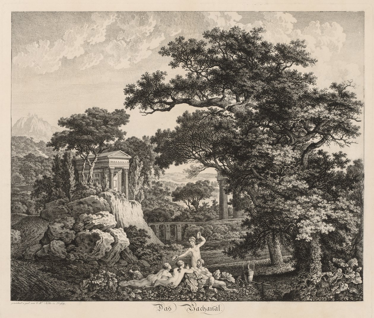 dez bacanais de Carl Wilhelm I Kolbe
