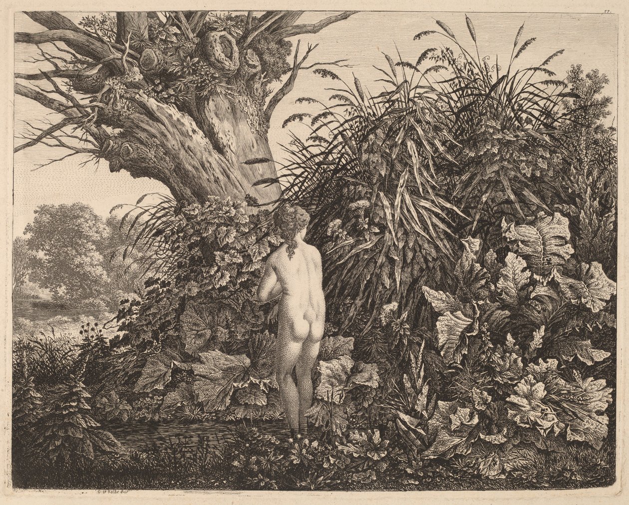 Dama de Banho de Carl Wilhelm Kolbe