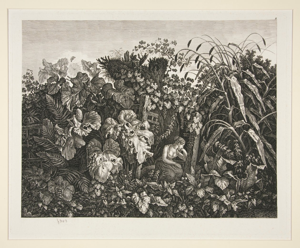 Paisagem de Carl Wilhelm Kolbe the elder