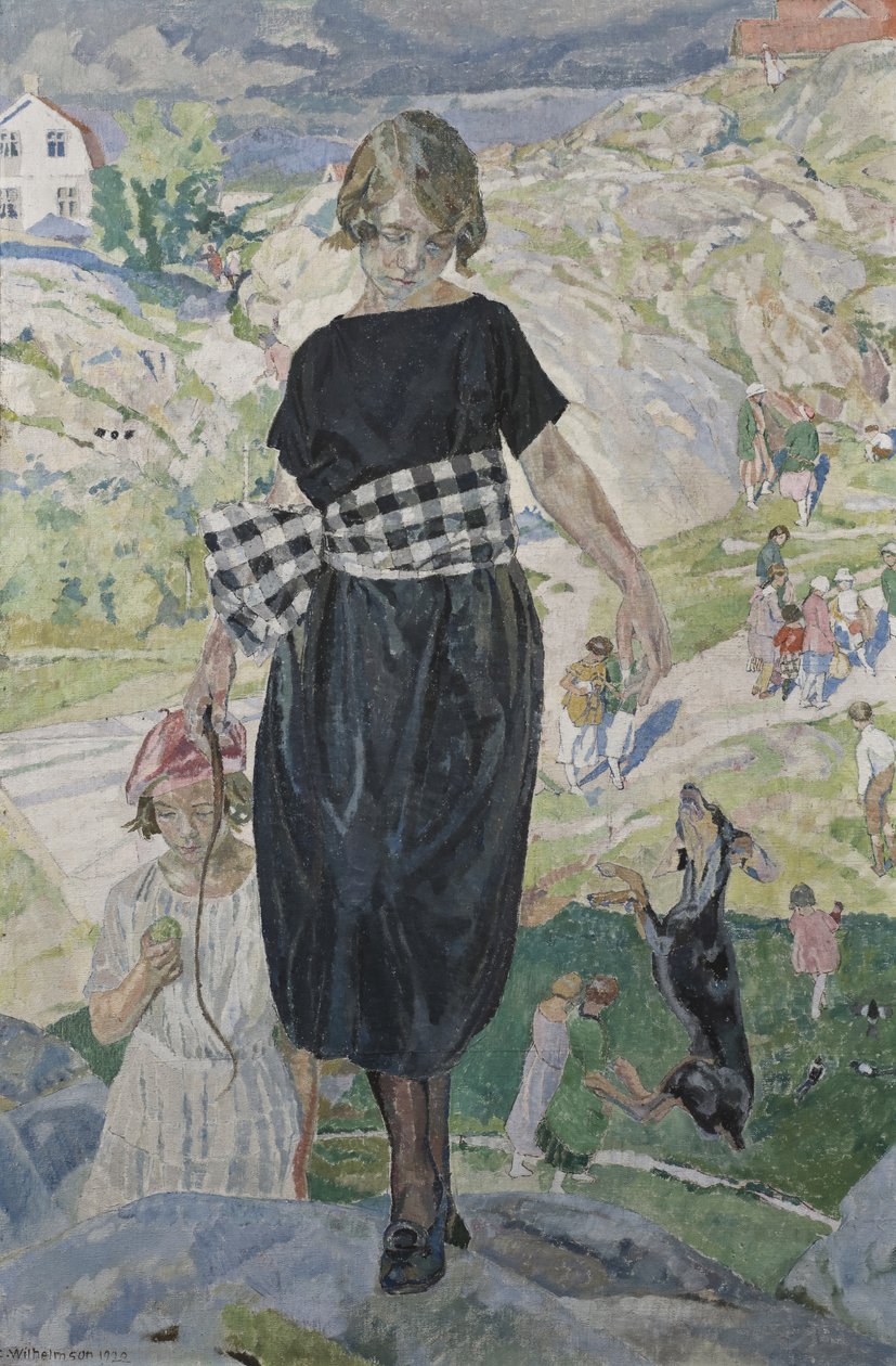 Cão de salto, 1920 de Carl Wilhelm Wilhelmson