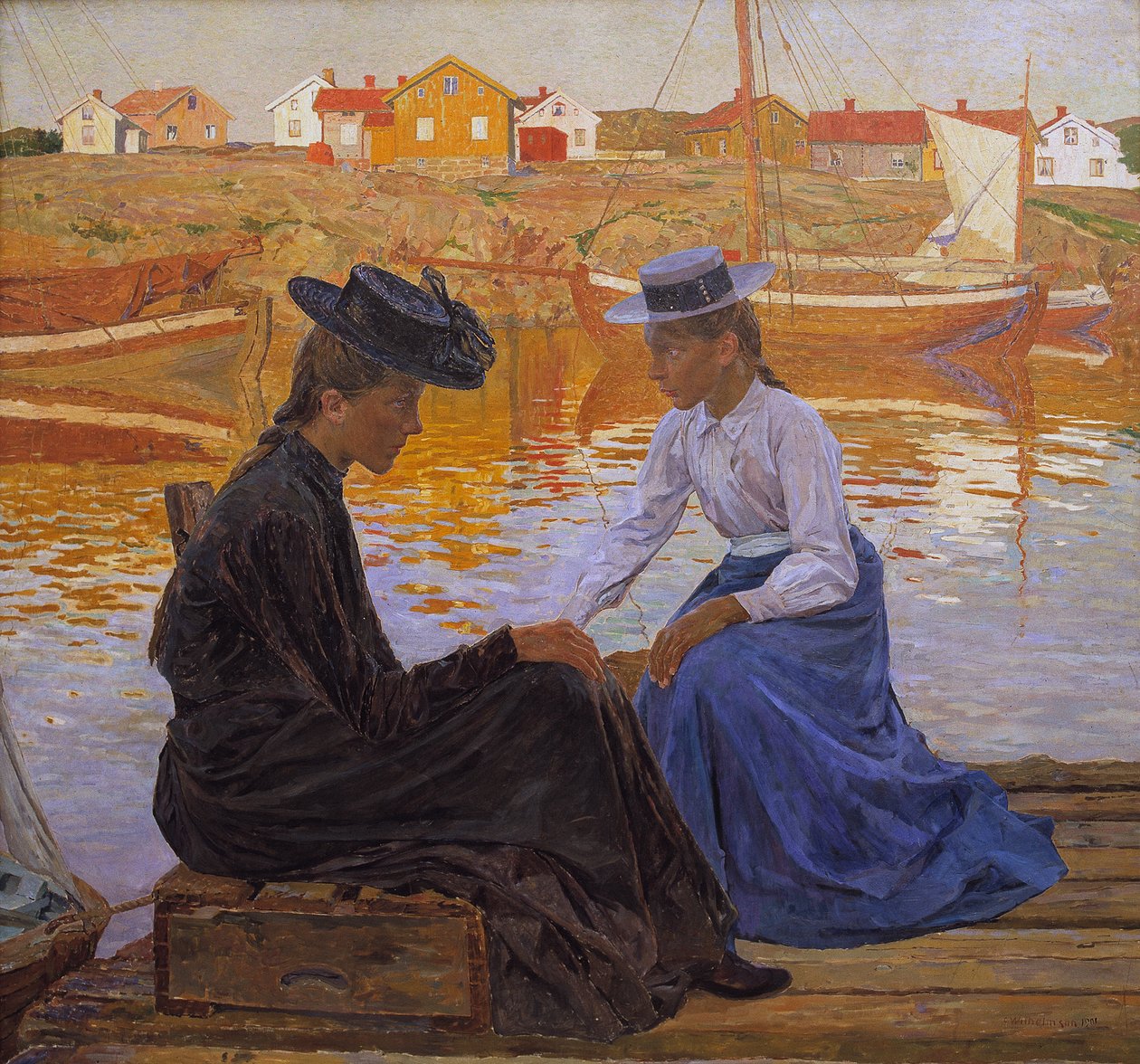 The Bay, 1901 de Carl Wilhelm Wilhelmson