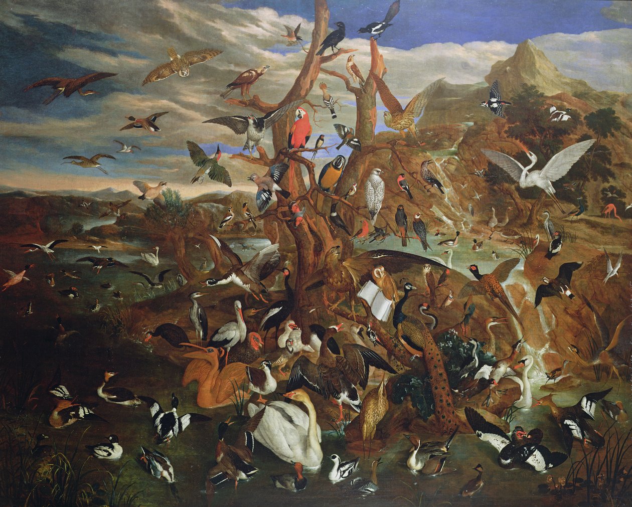 O Parlamento dos Pássaros de Carl Wilhelm de Hamilton