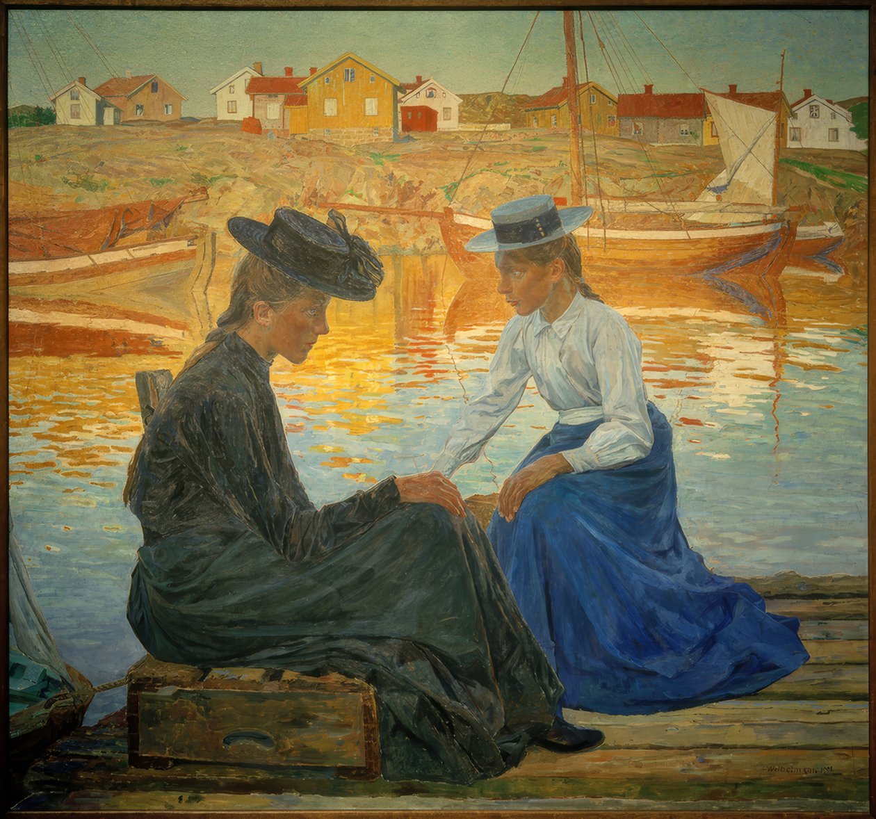 A baía de Carl Wilhelm Wilhelmson