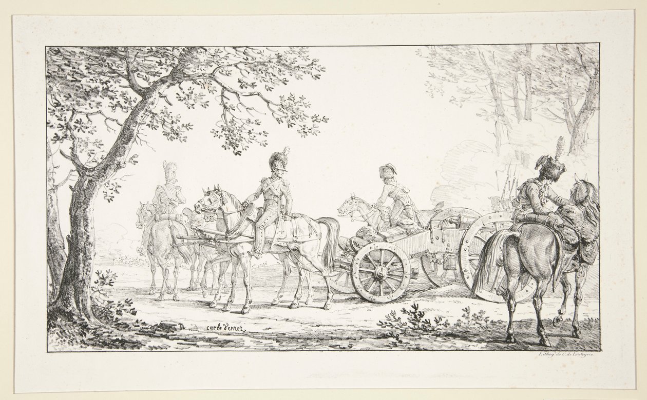 Marcha de artilharia de Carle Vernet