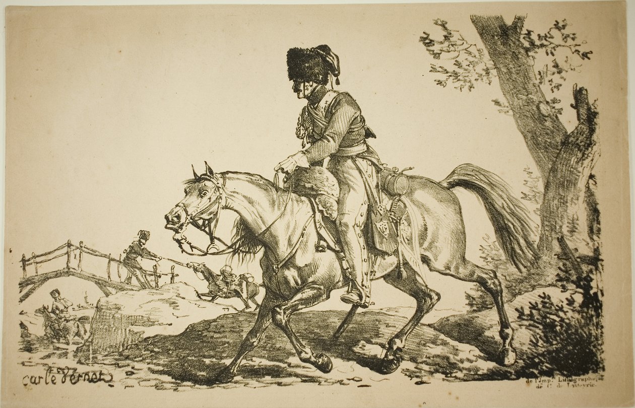 Artilharia a cavalo de Carle Vernet