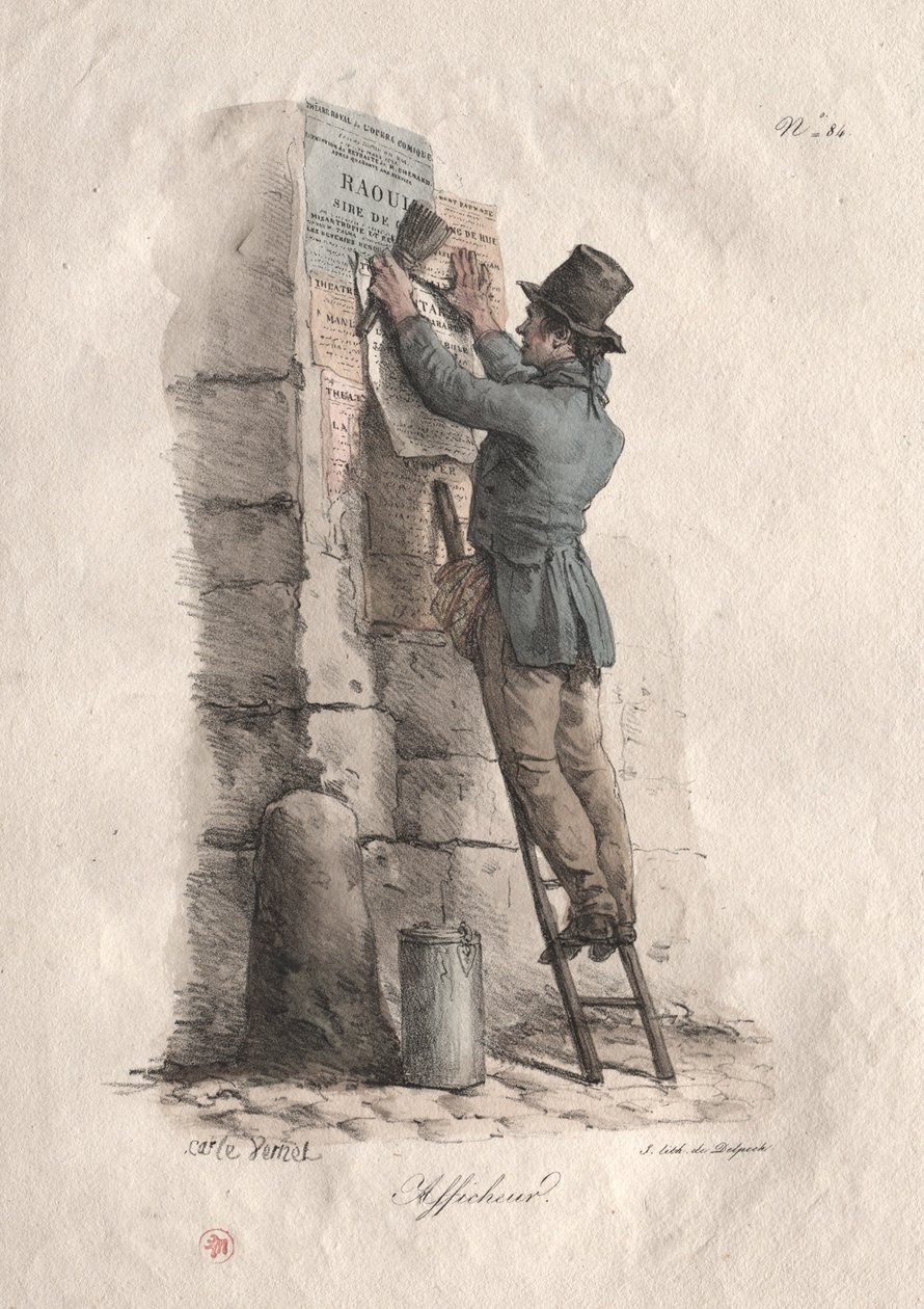 Cartaz de Bill. de Carle Vernet