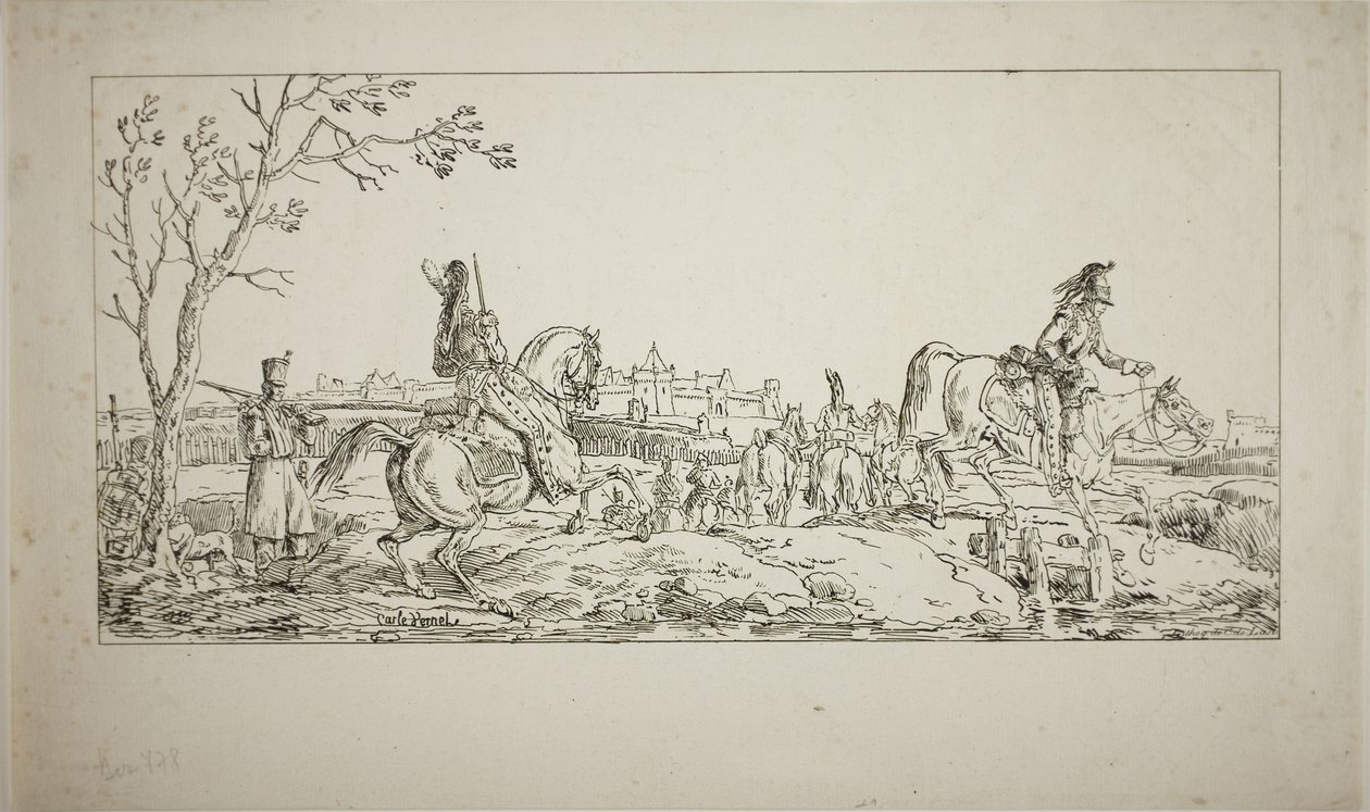 O cerco de Carle Vernet
