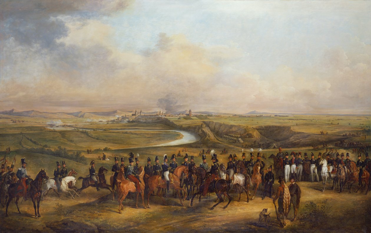 A tomada de Pamplona pelo Marechal Lauriston, 7 de Outubro de Carle Vernet