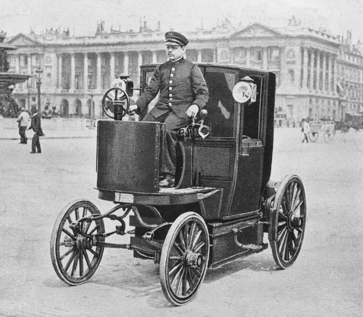 Seção Elétrica, Place de la Concorde, Paris, c.1900 de Carle de Mazibourg