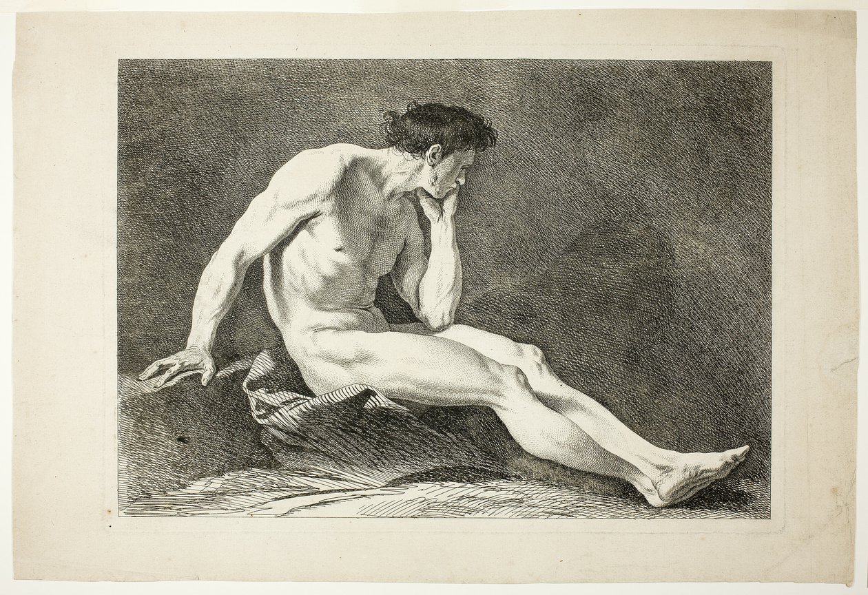 Figura, de Six Figures Académiques de Carle van Loo
