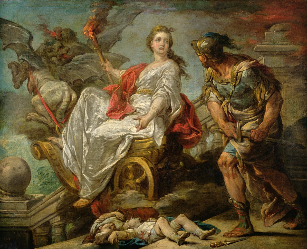 Jason e Medea de Carle van Loo