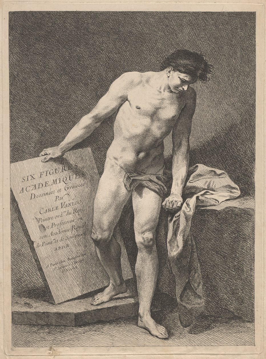 Folha de rosto de Carle van Loo