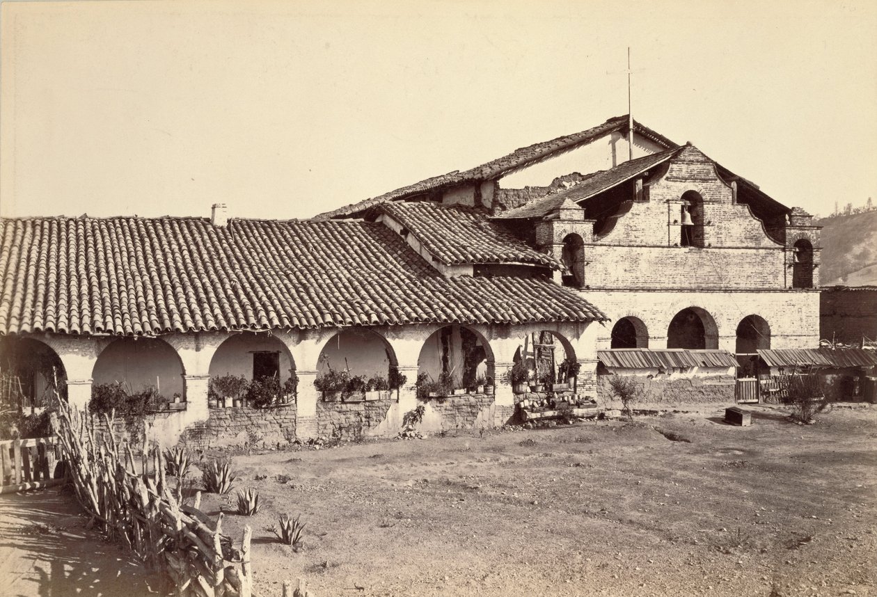 (Missão, San Antonio de Padua) de Carleton E. Watkins