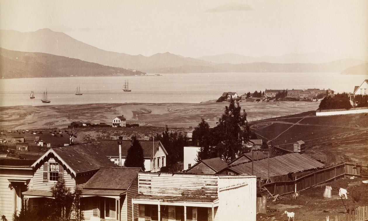 (Sausalito, Tamalpais e Richardsons Bay de San Francisco) de Carleton E. Watkins