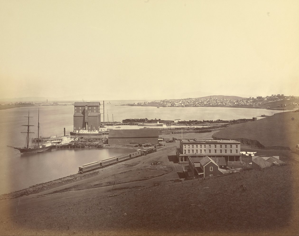 Cidade de Vallejo de South Vallejo, Condado de Solano de Carleton E. Watkins