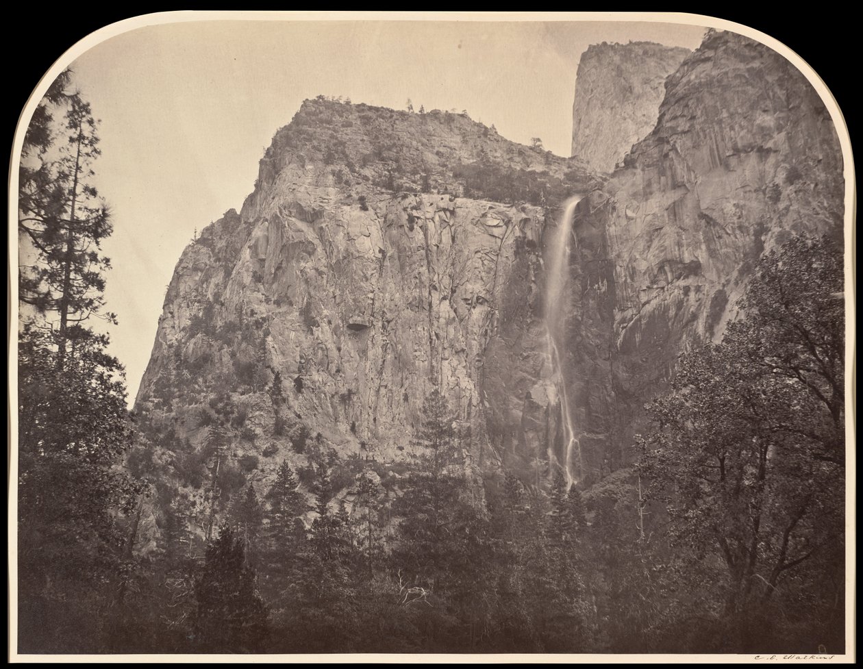 Pohono, Véu De Noiva, 900 Metros, Yo Semite de Carleton E. Watkins