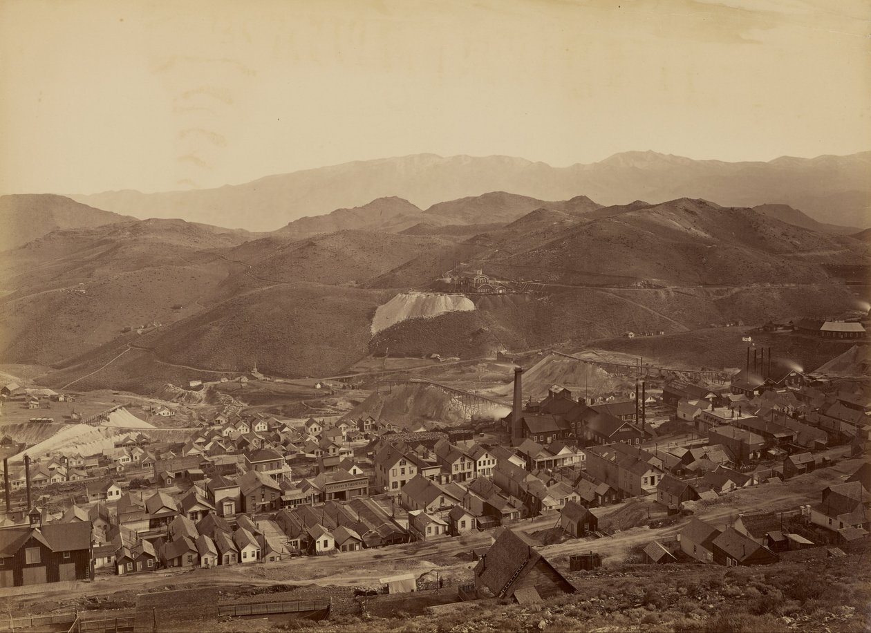 O eixo combinado, do canal de água de Carleton E. Watkins