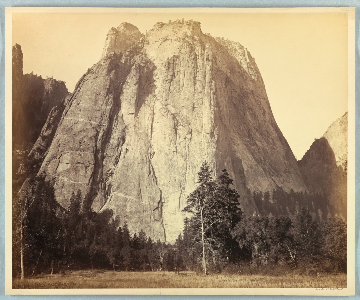Catedral Rock, Yosemite de Carleton E. Watkins