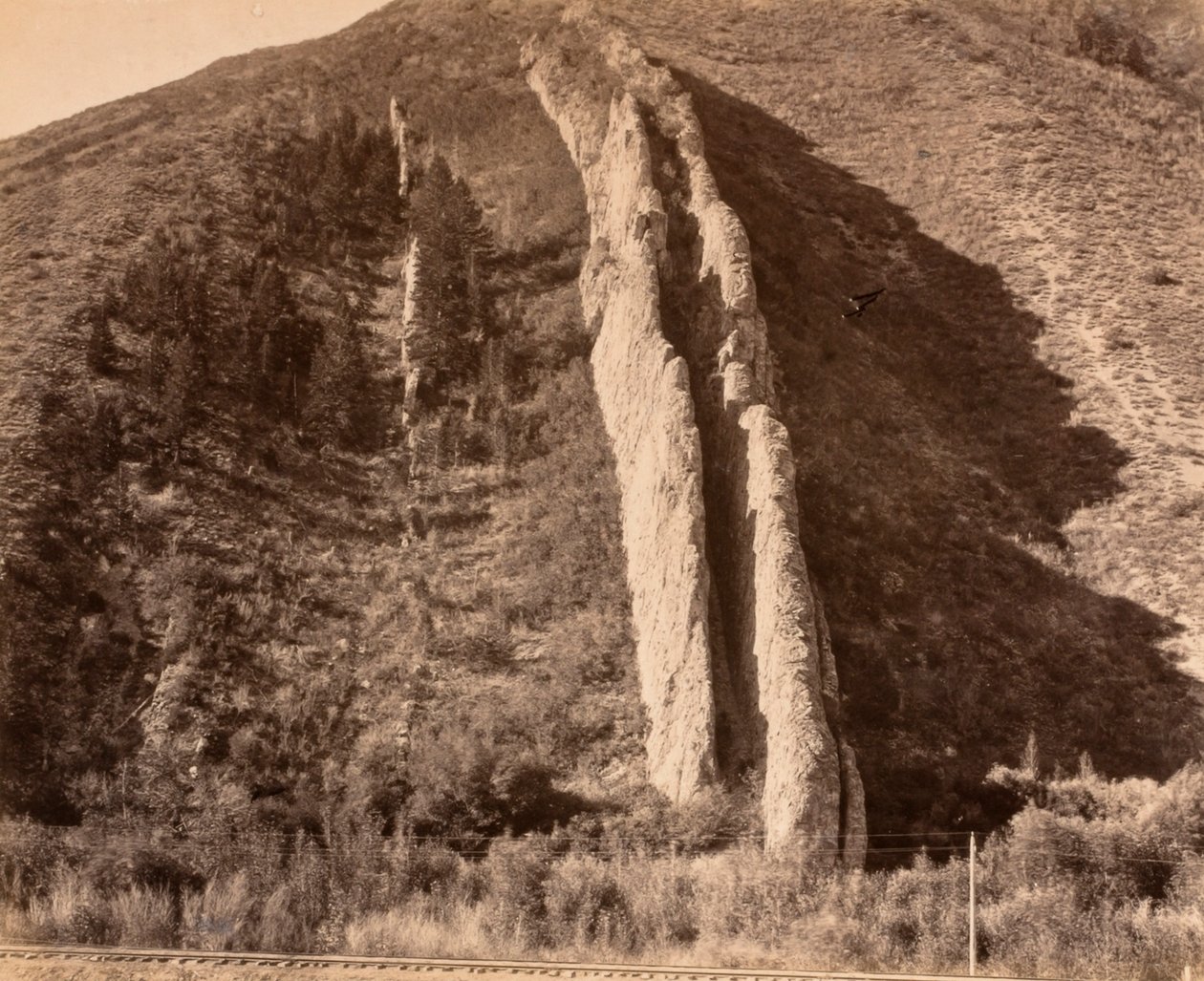 Escorrega do Diabo de Carleton E. Watkins