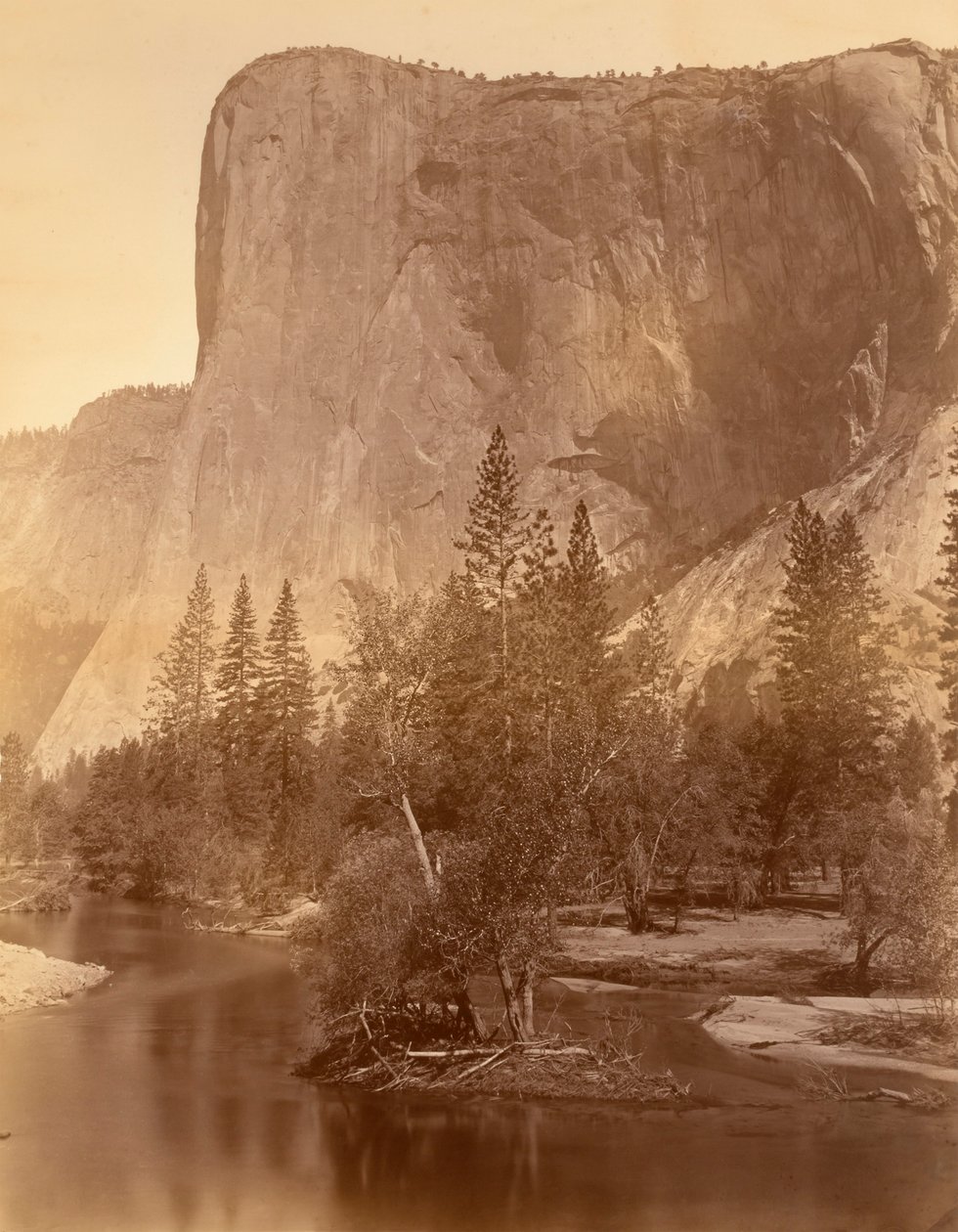 El Capitan de Carleton E. Watkins