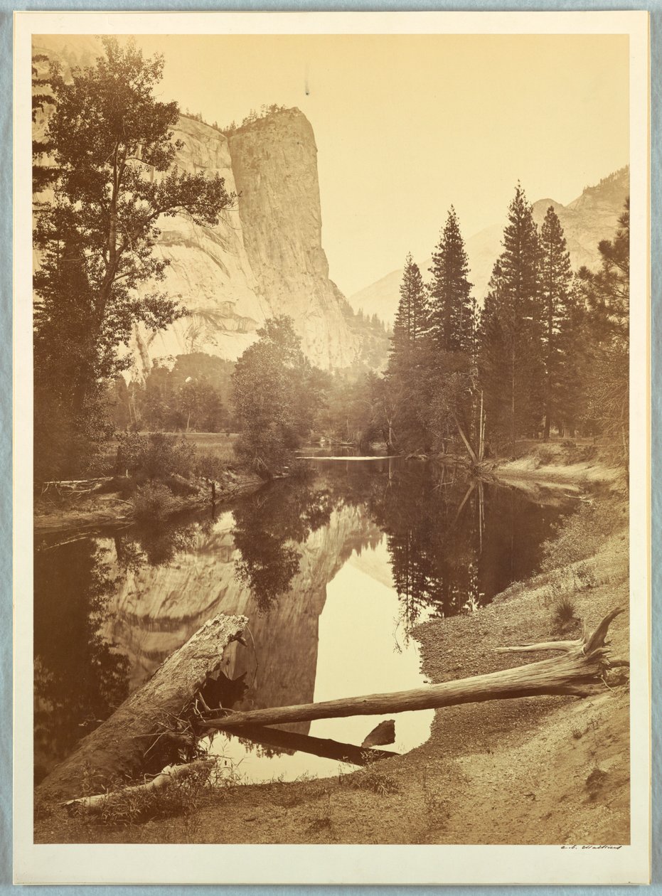 Coluna Washington, Yosemite de Carleton E. Watkins