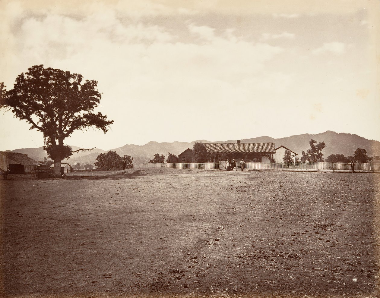 Rancho Santa Margarita, 1876, impresso ca. 1876. de Carleton Emmons Watkins