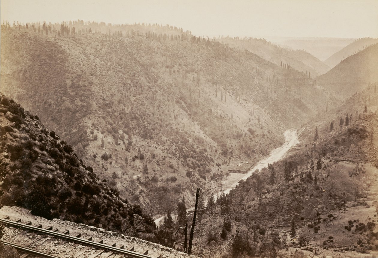 [Rio americano a partir do Cabo Horn] de Carleton Watkins