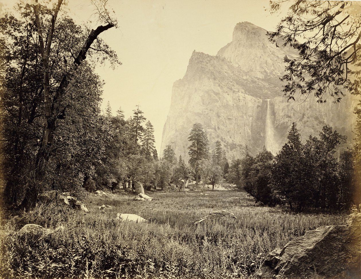 Véu de noiva, 900 pés de Carleton Watkins