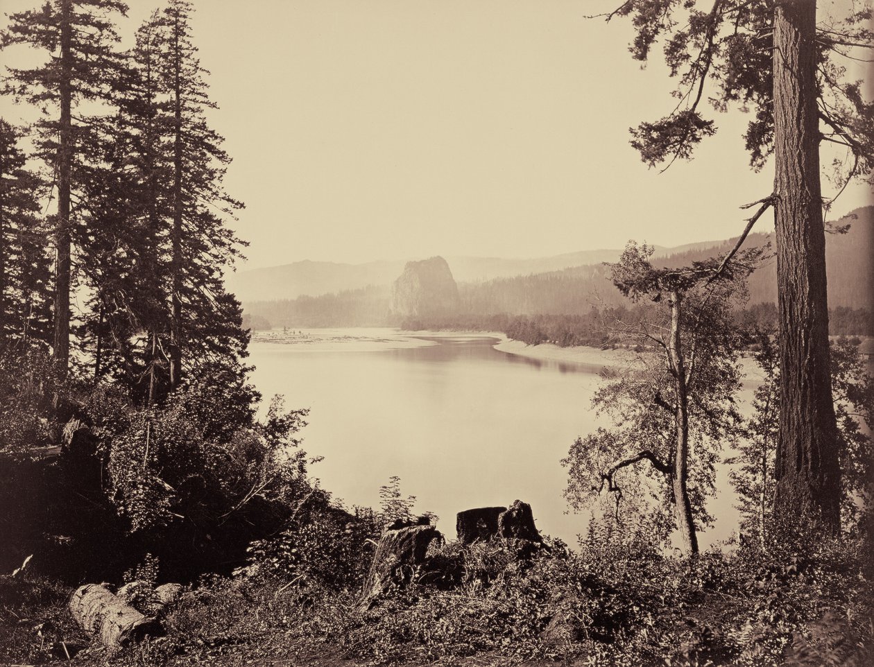 Castle Rock, rio Columbia de Carleton Watkins