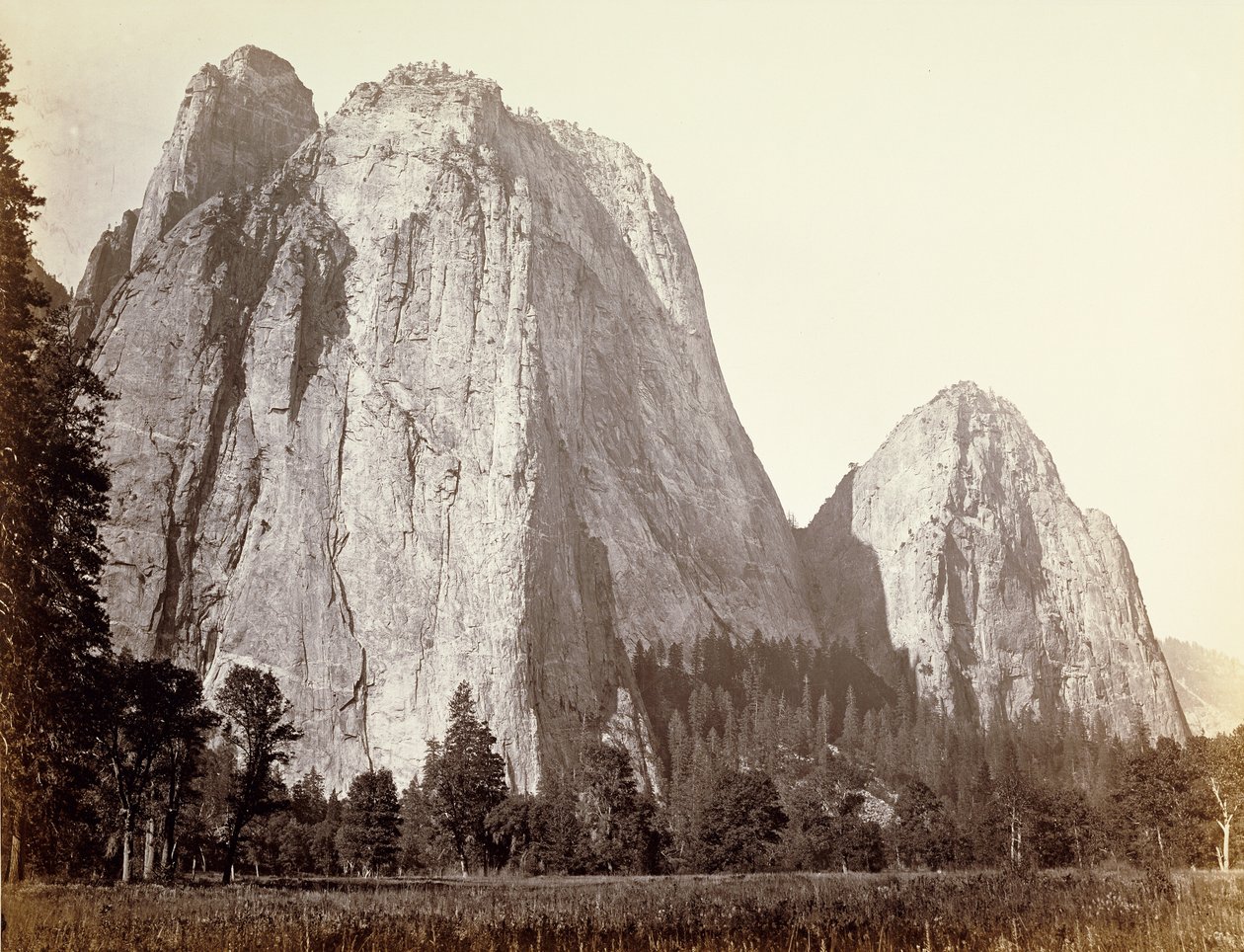 [Rochas da catedral] de Carleton Watkins