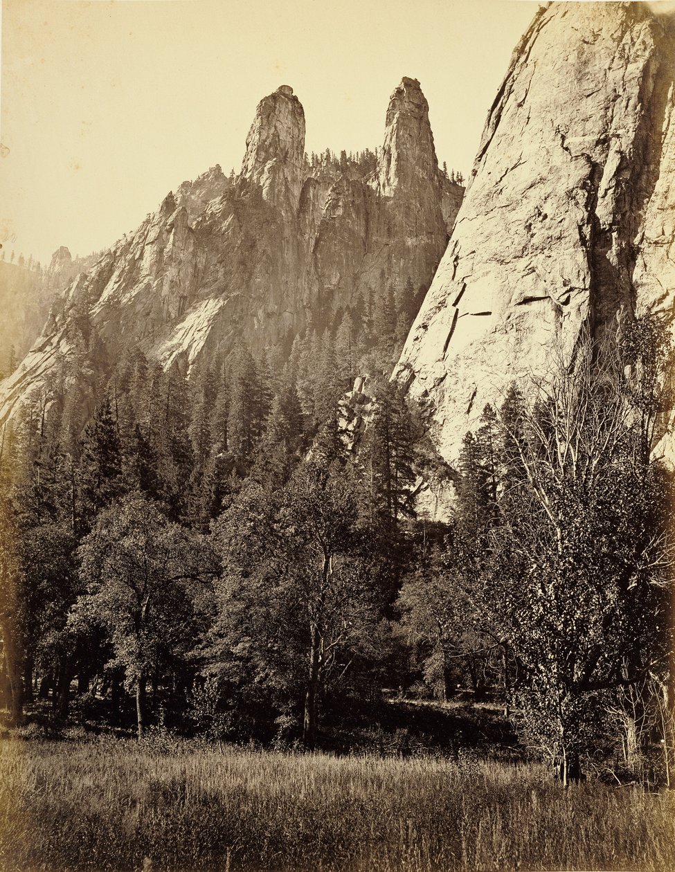 [Torres de catedral] de Carleton Watkins