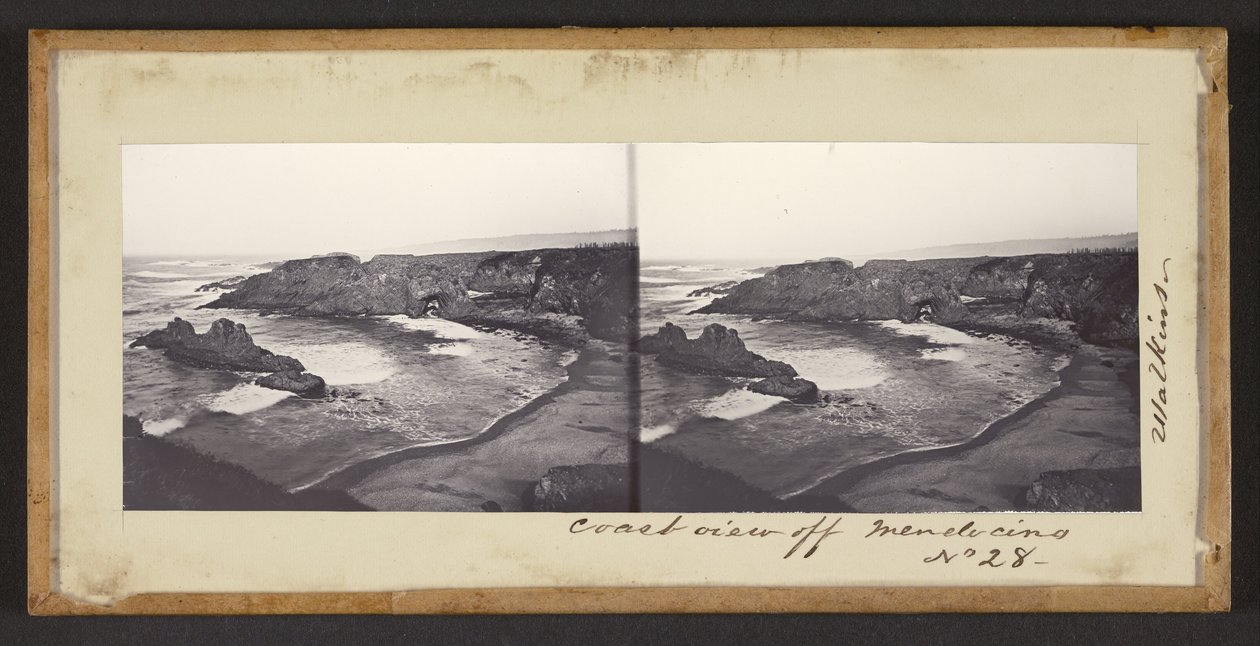Coast View de Mendocino de Carleton Watkins
