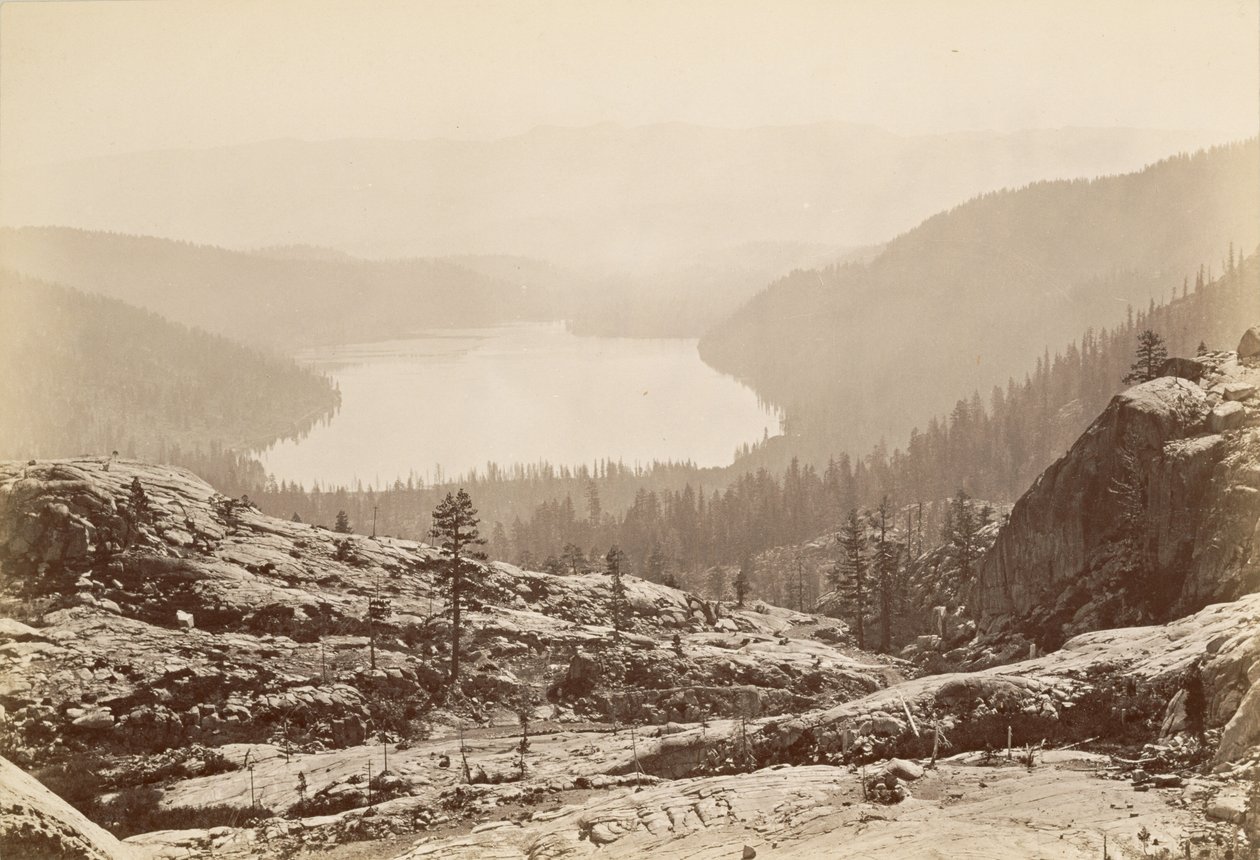 [Lago Donner, Califórnia] de Carleton Watkins