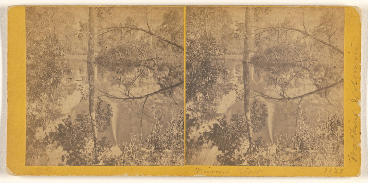 [Vista do espelho, Vale de Yosemite, Condado de Mariposa, Cal.] de Carleton Watkins