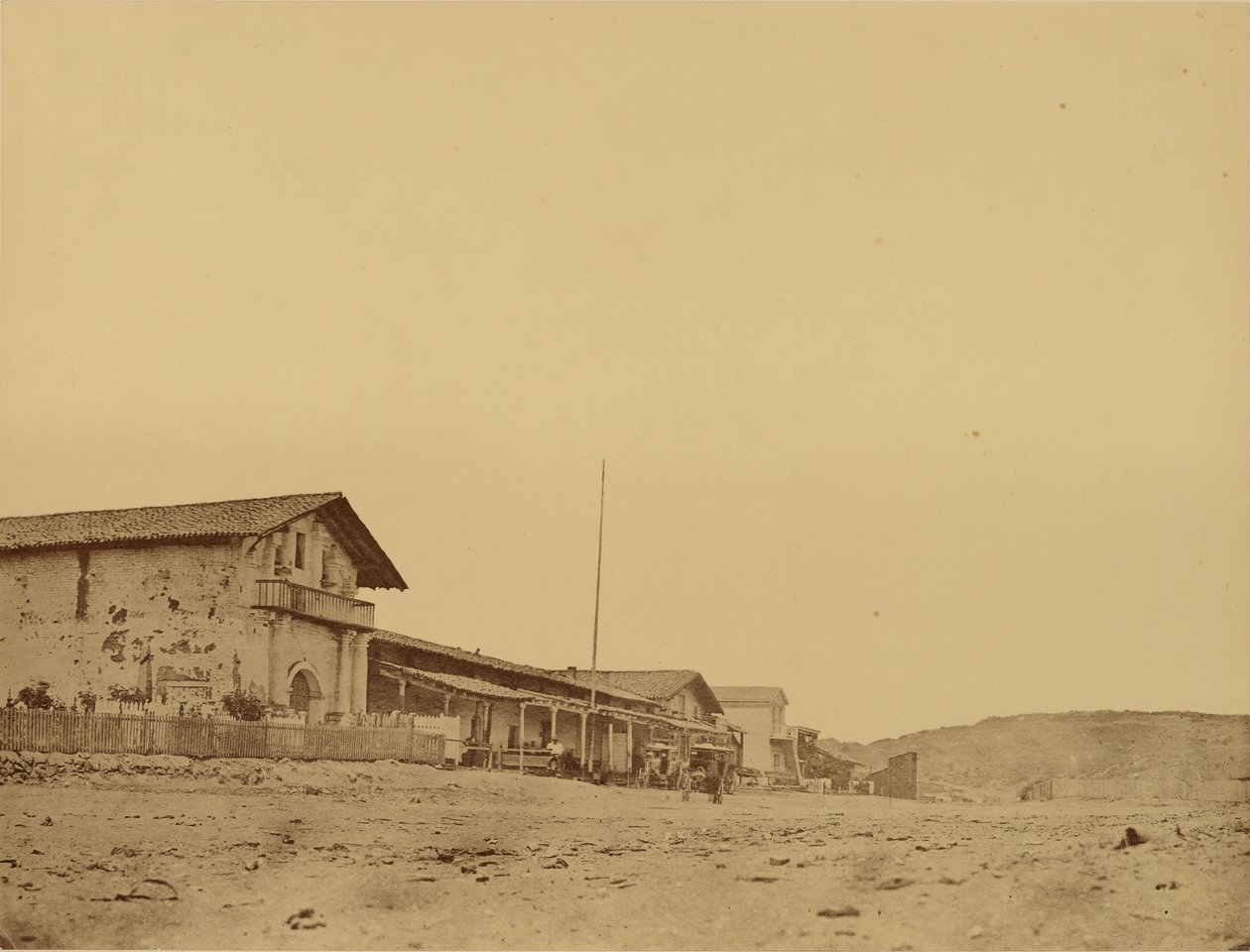 [Missão de São Francisco de Assis na Laguna de Los Delores, São Francisco] [Missão de São Francisco de Assis na Laguna de Los Delores, São Francisco]. de Carleton Watkins