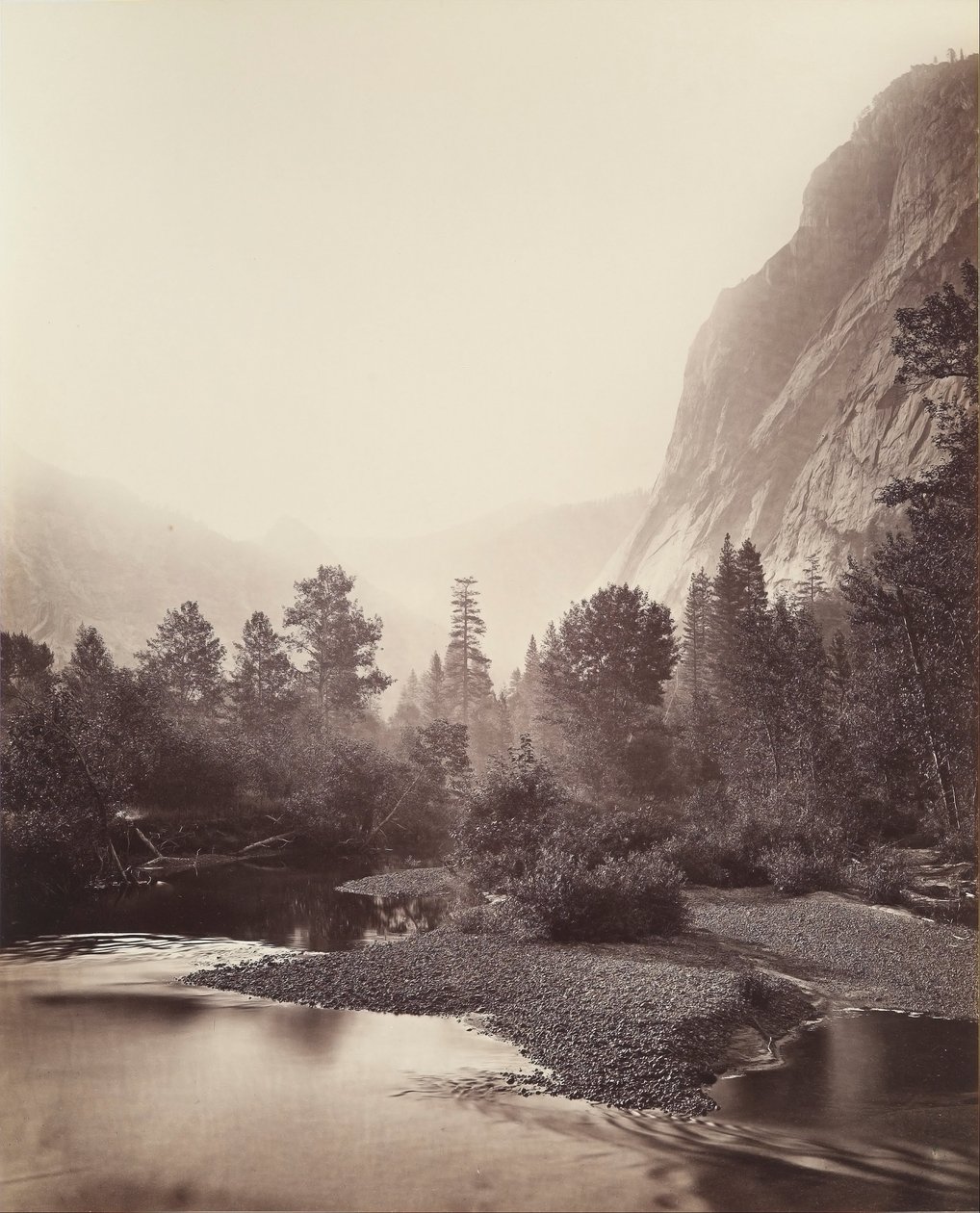 Monte Starr King, Yosemite, n.º 69 de Carleton Watkins