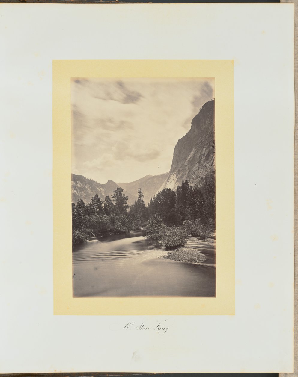 Monte Starr King de Carleton Watkins