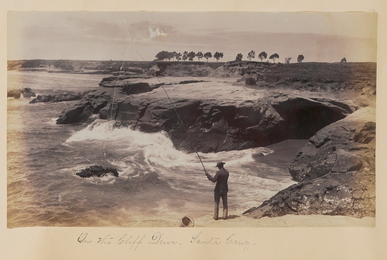 Na estrada da falésia, Santa Cruz de Carleton Watkins