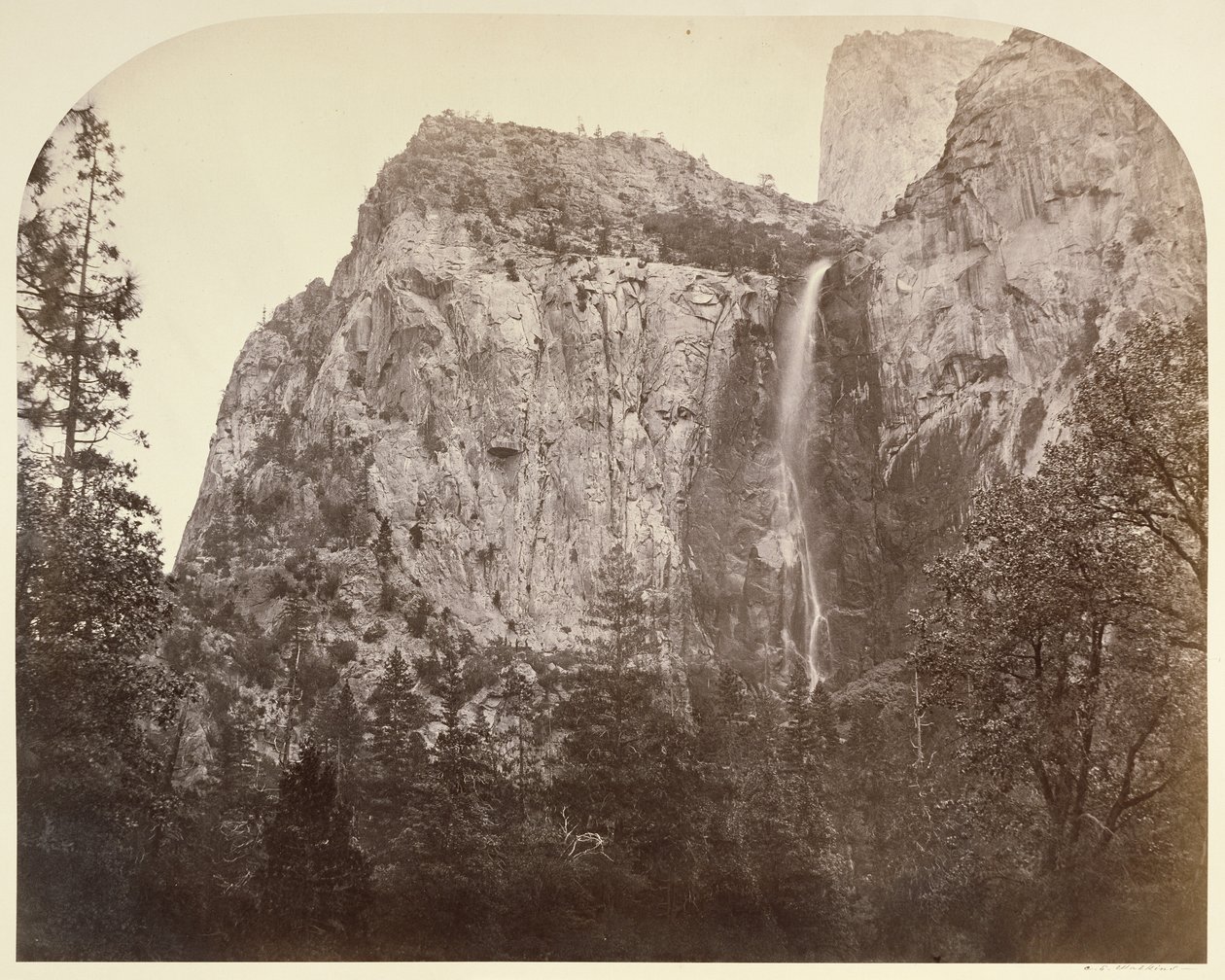 Pohono - Véu de noiva - 900 ft. Yosemite de Carleton Watkins