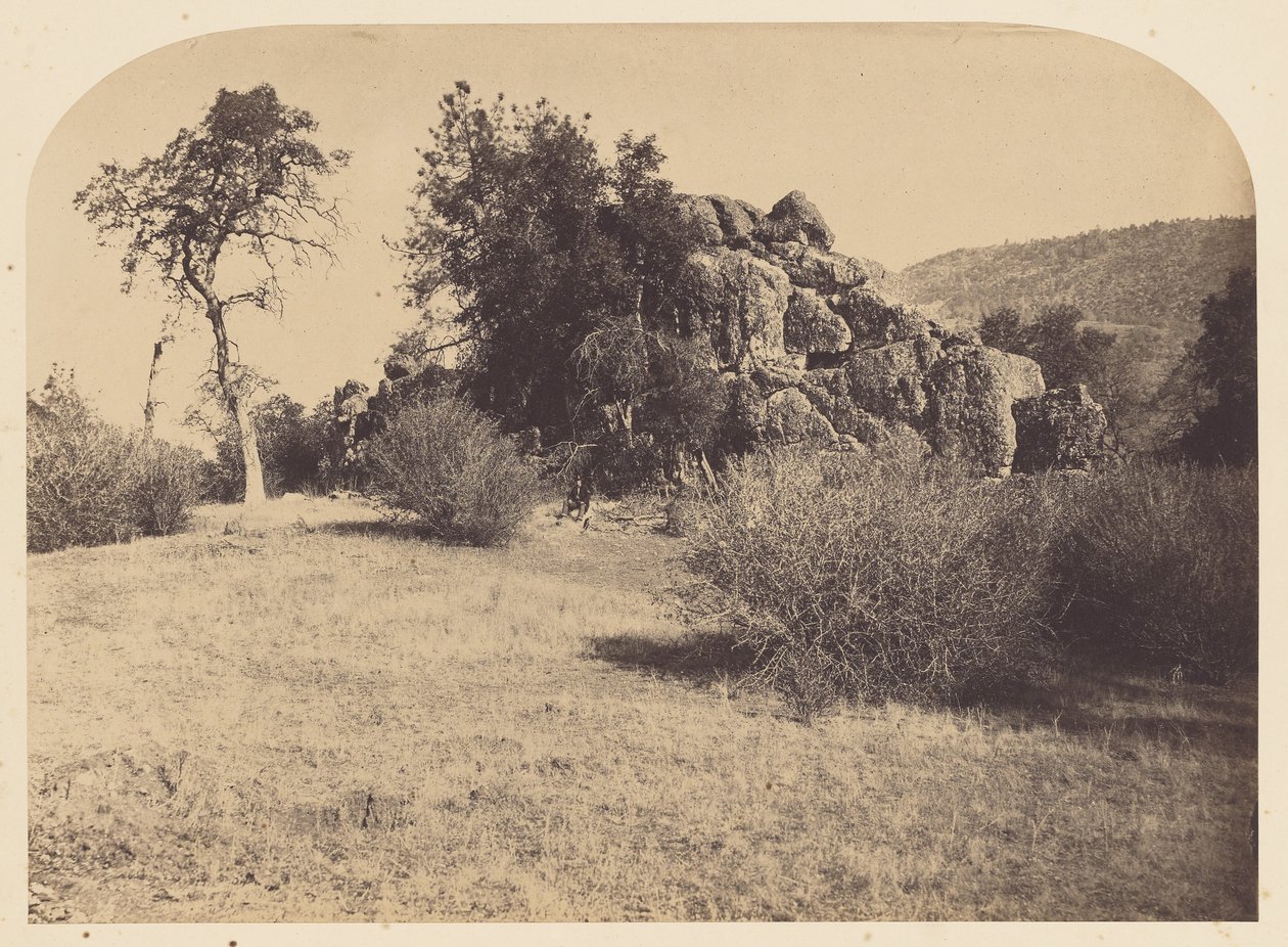 [Torre Rocha - Vista Norte] de Carleton Watkins