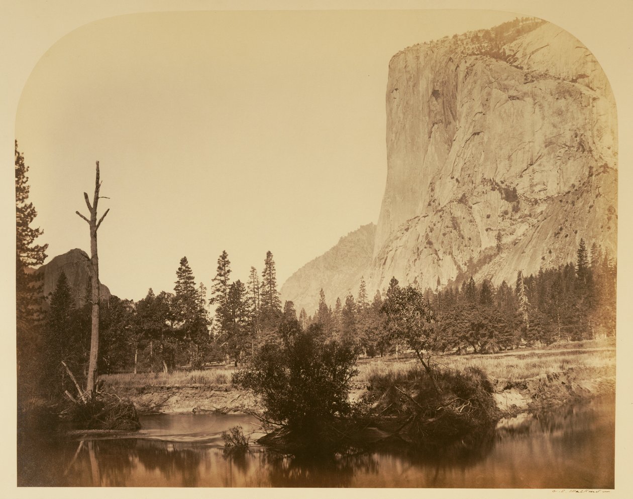 Tutucanula - El Capitan, 3600 pés, Yosemite de Carleton Watkins