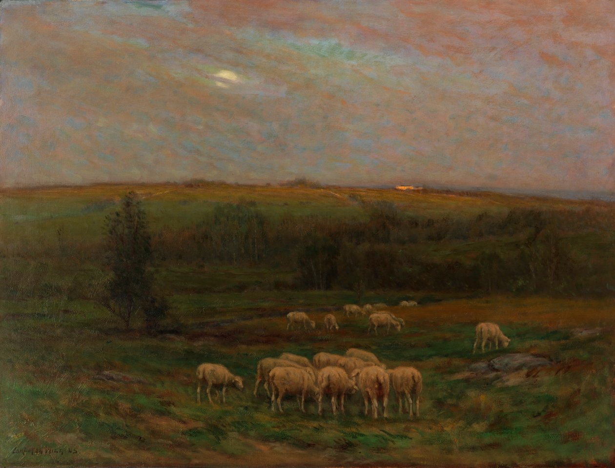 Noite depois de um banho, s.d. de Carleton Wiggins