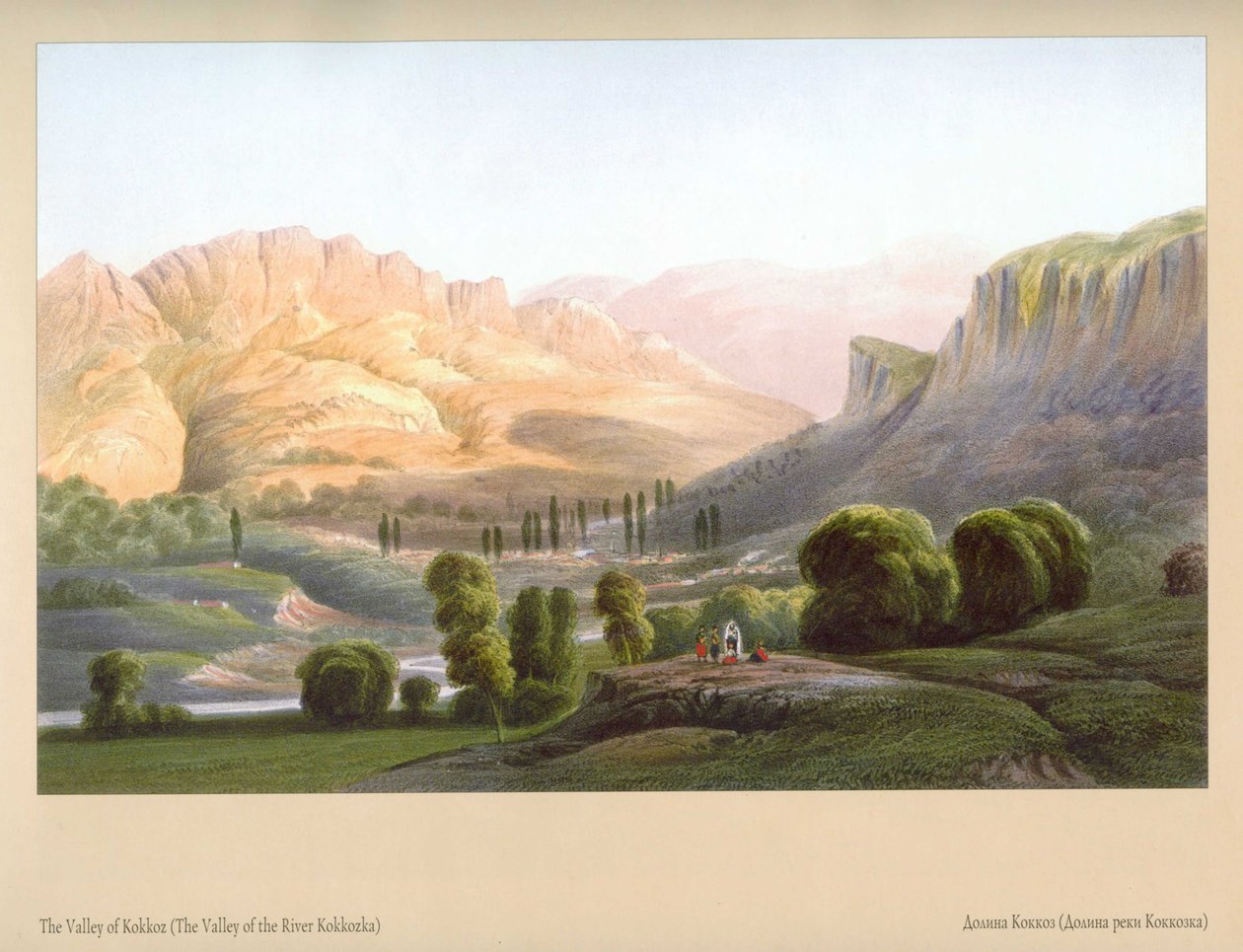 Carlo Bossoli. Vale Kokkozka de Carlo Bossoli