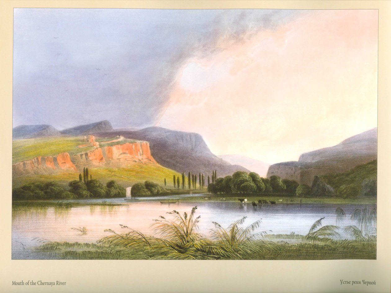 Carlo Bossoli. Boca do rio Negro de Carlo Bossoli
